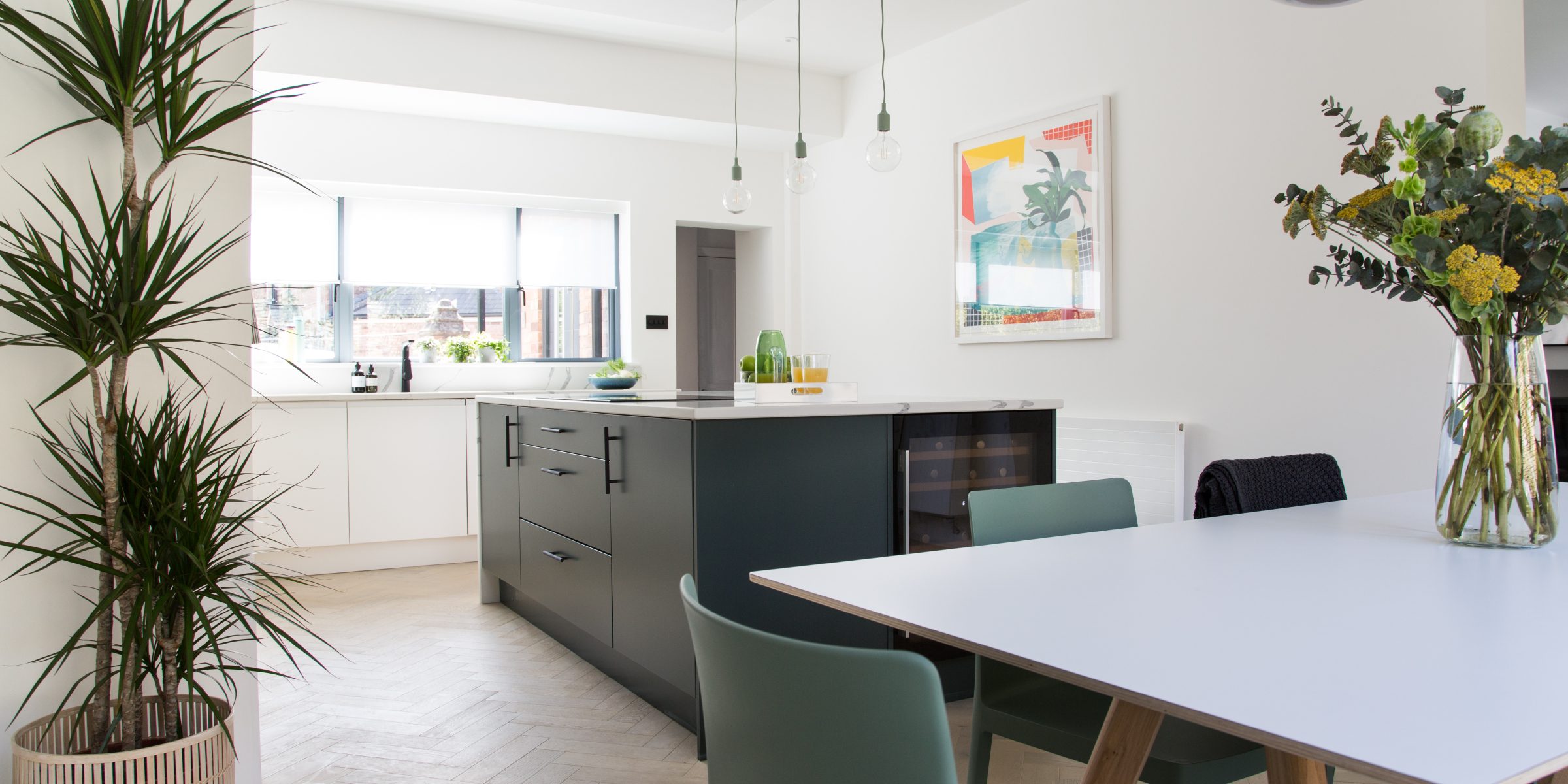White Island Sand herringbone Leamington Spa 2